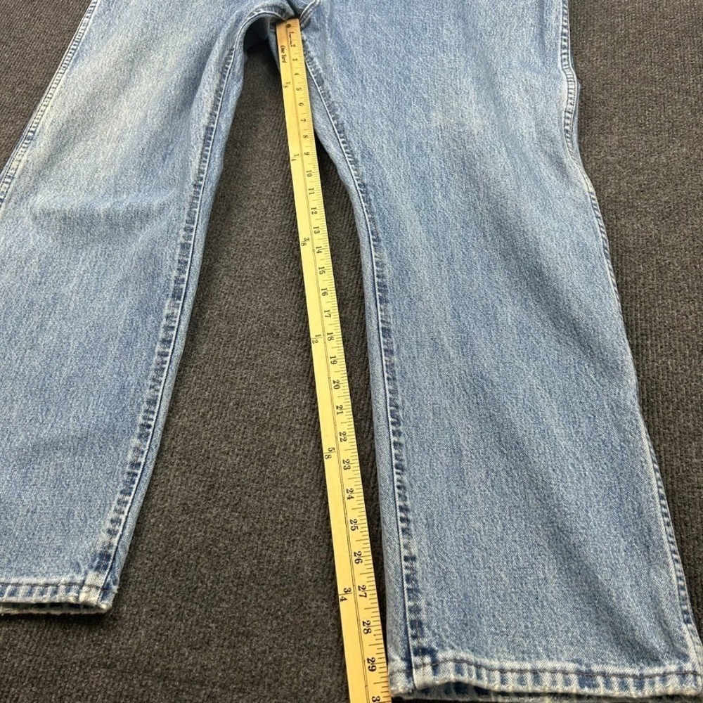 Wrangler‎ Cowboy Cut Jeans 42x30 Stonewash Pants Western Straight Leg - Picture 15 of 16